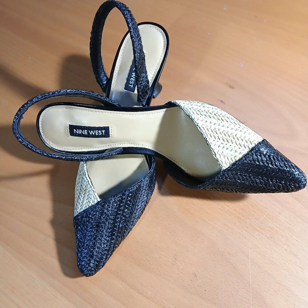 NINE WEST Sling Back Heels  - NWOT